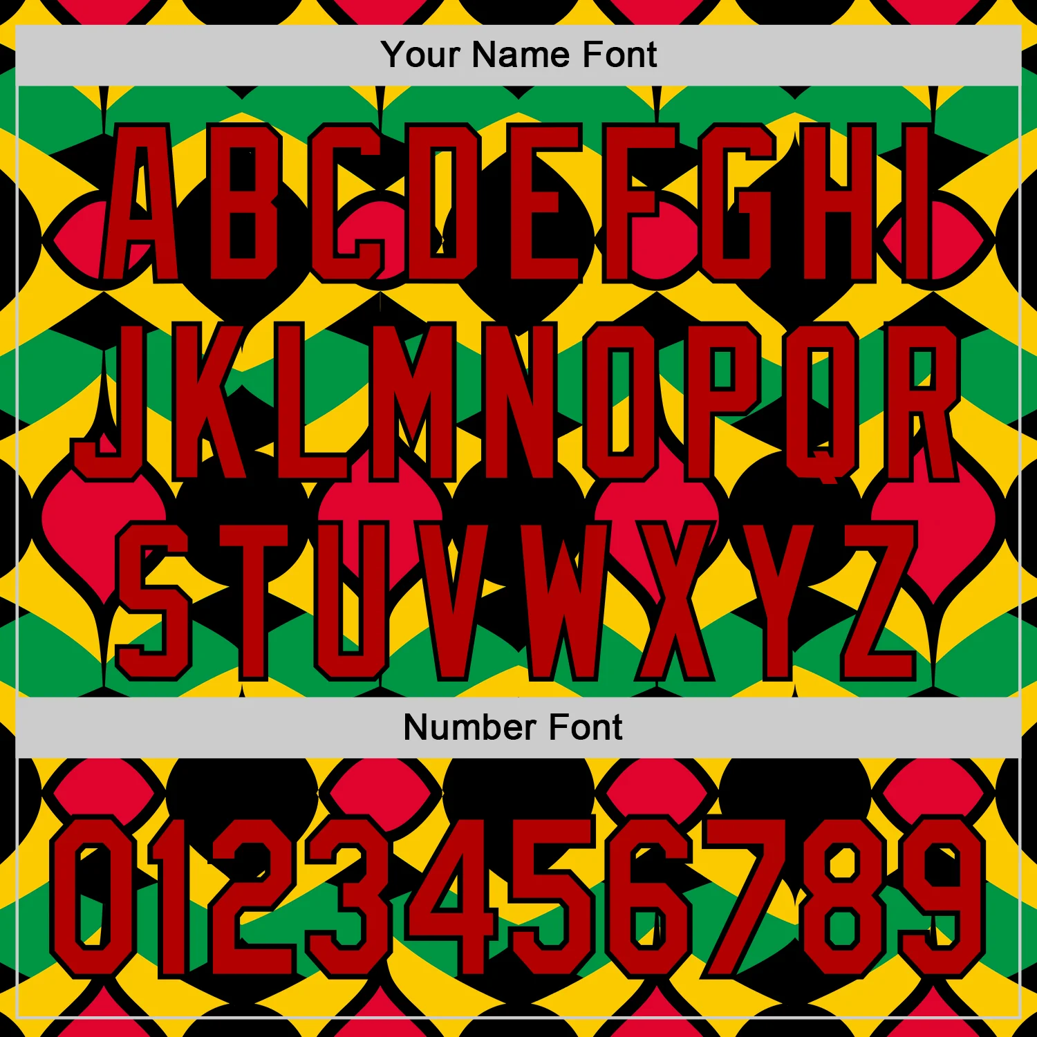 Custom Black Red Yellow-Green 3D Pattern Design Black History Month African Ethnicity Style Abstract Geometric Authentic Baseball Jersey - Image 5