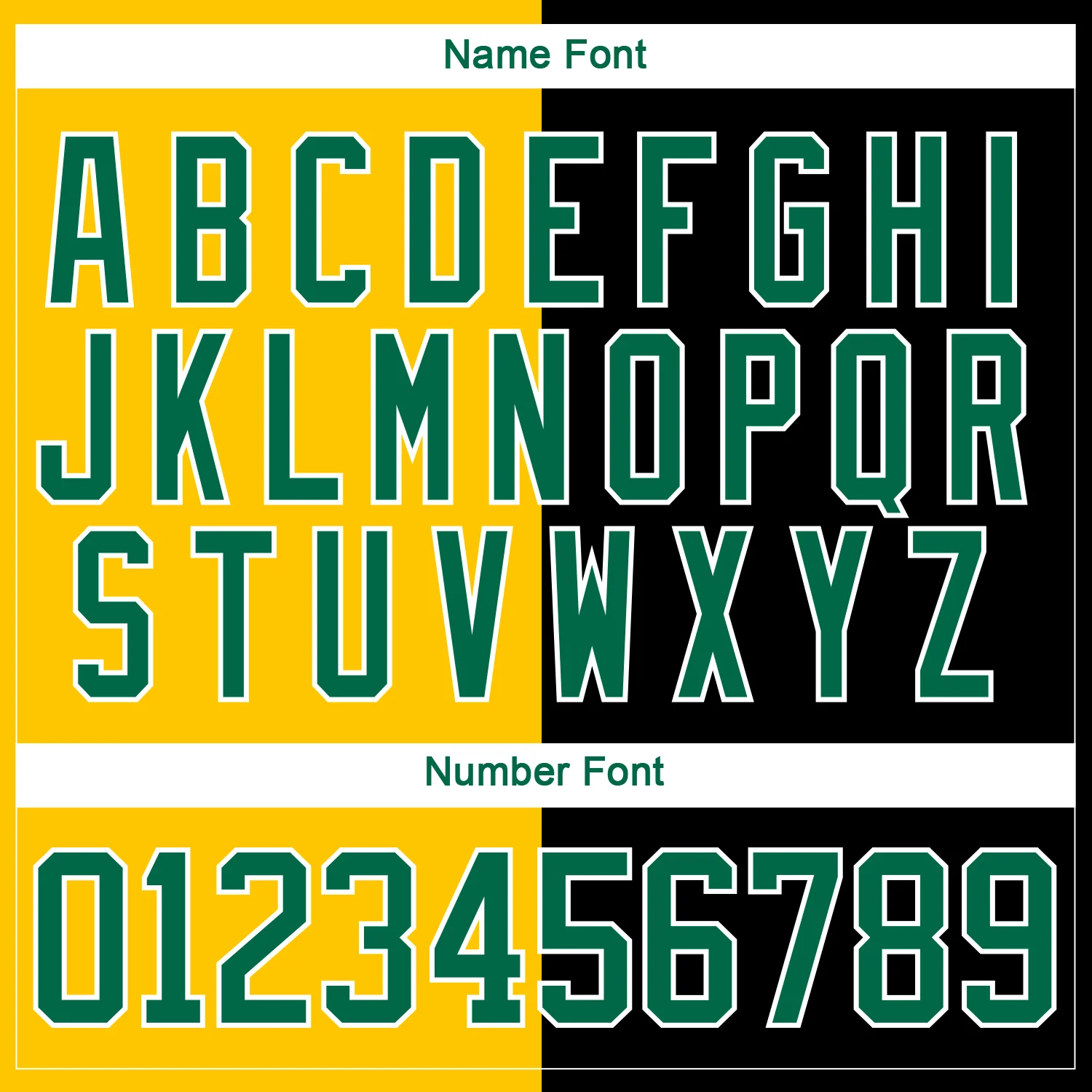 Custom Black Kelly Green Yellow-White Split Fashion Hockey Lace Neck Jersey - Image 7