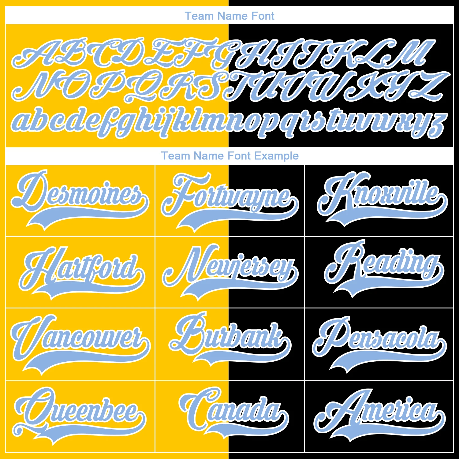 Custom Black Light Blue Yellow-White Split Fashion Hockey Lace Neck Jersey - Image 6