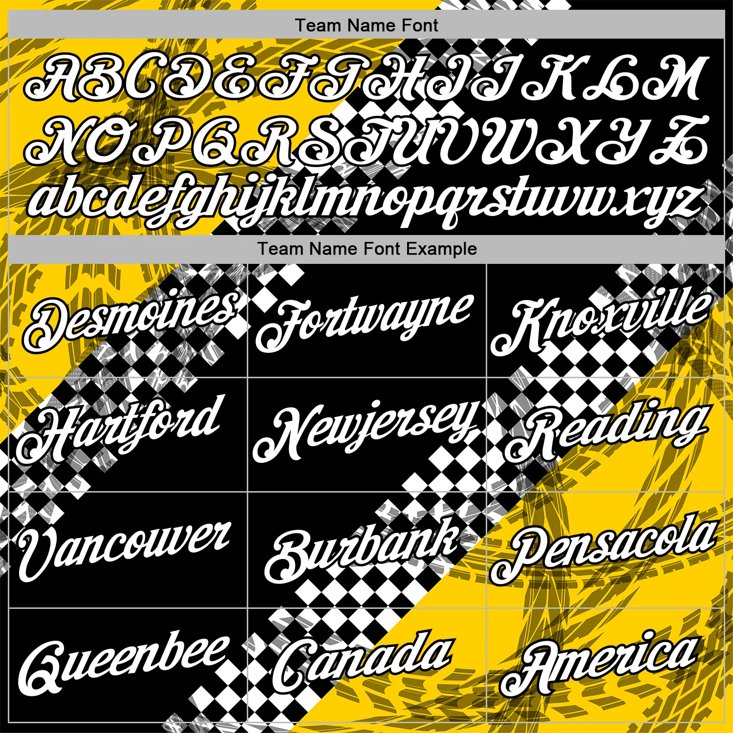 Custom Black White-Yellow 3D Pattern Design Formula Auto Car Racing Motorsport Sports Pullover Sweatshirt Hoodie - Image 3