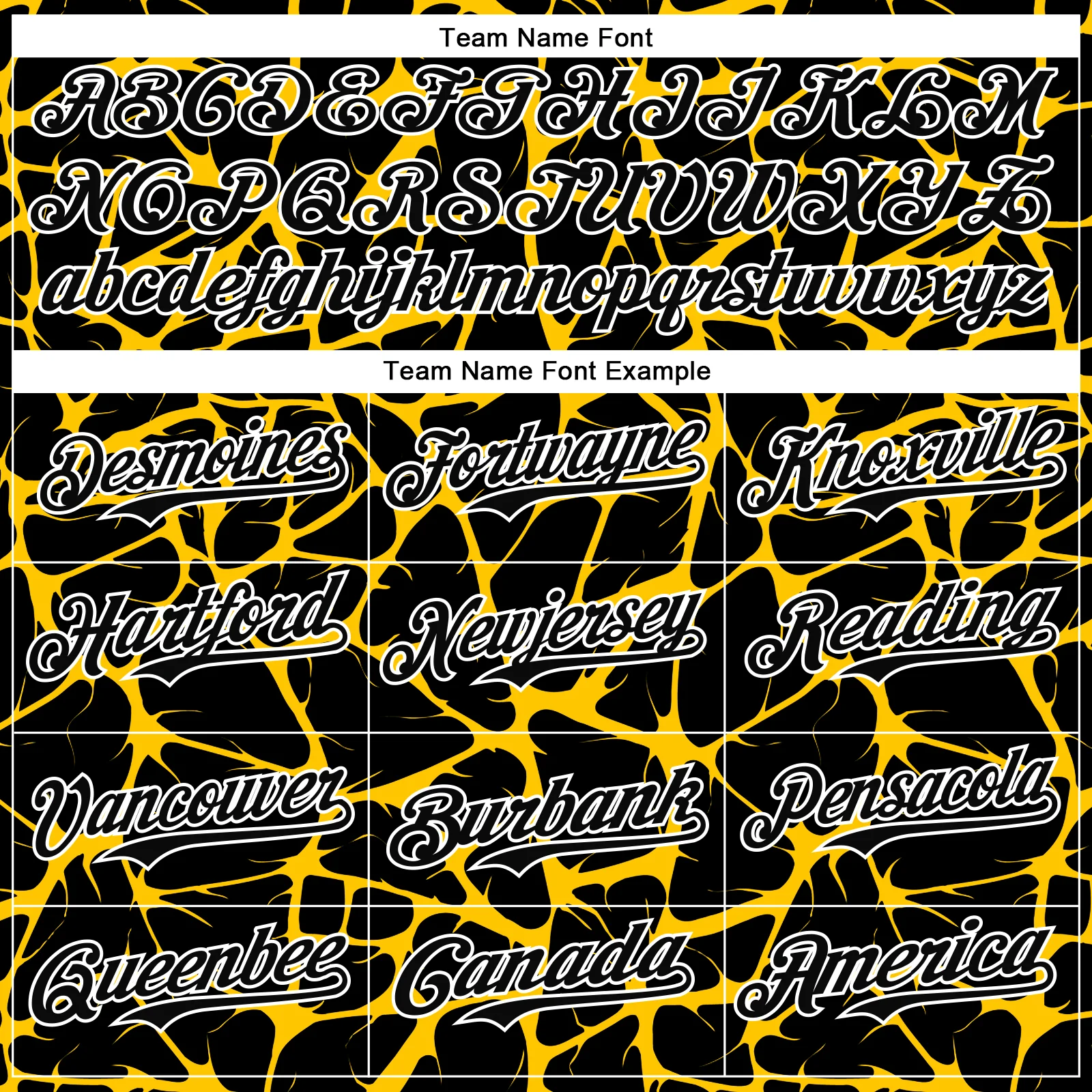 Custom Black Yellow-White Abstract Network Bomber Full-Snap Varsity Letterman Hoodie Jacket - Image 5