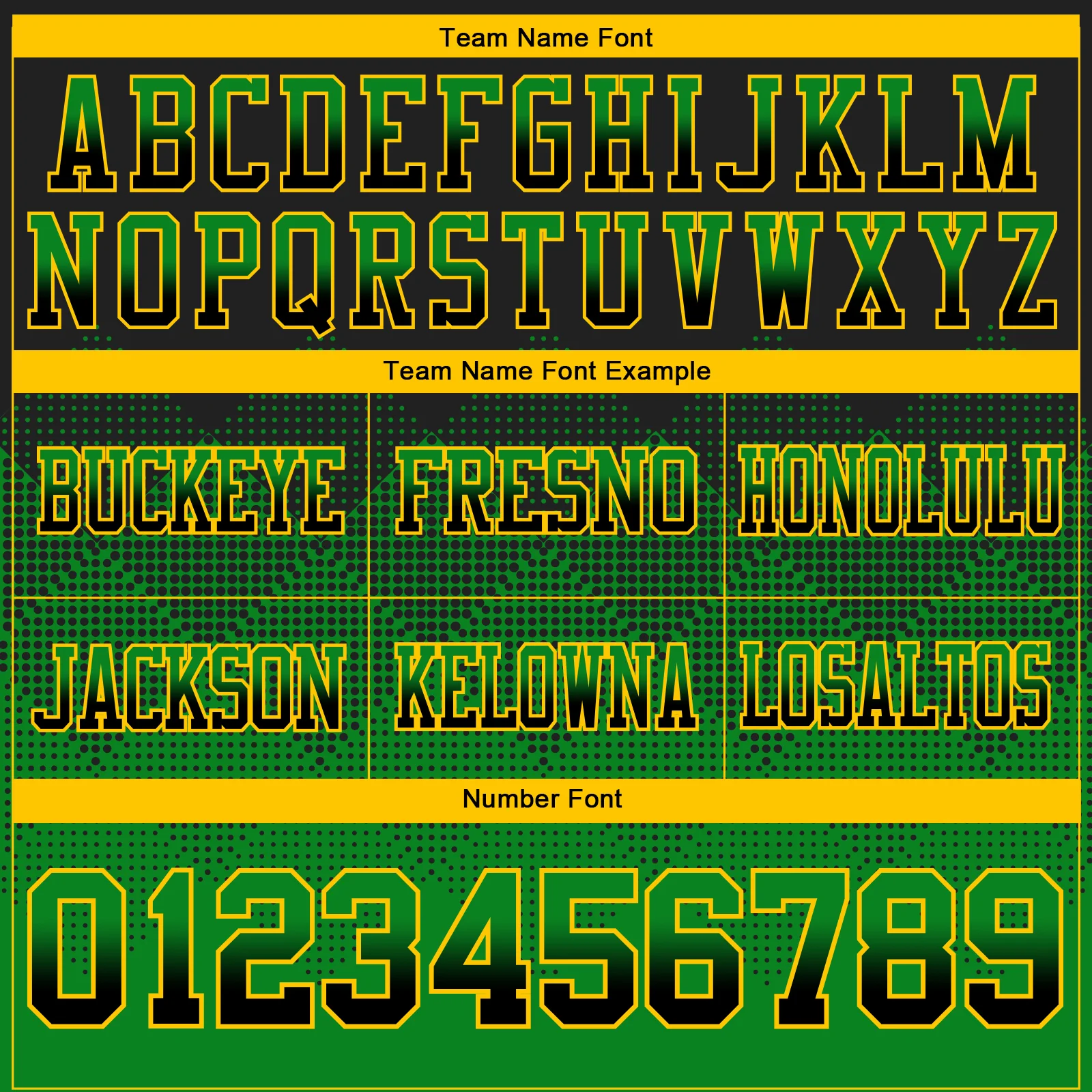 Custom Black Grass Green-Yellow Authentic Gradient Square Shape Flag Football Jersey - Image 3