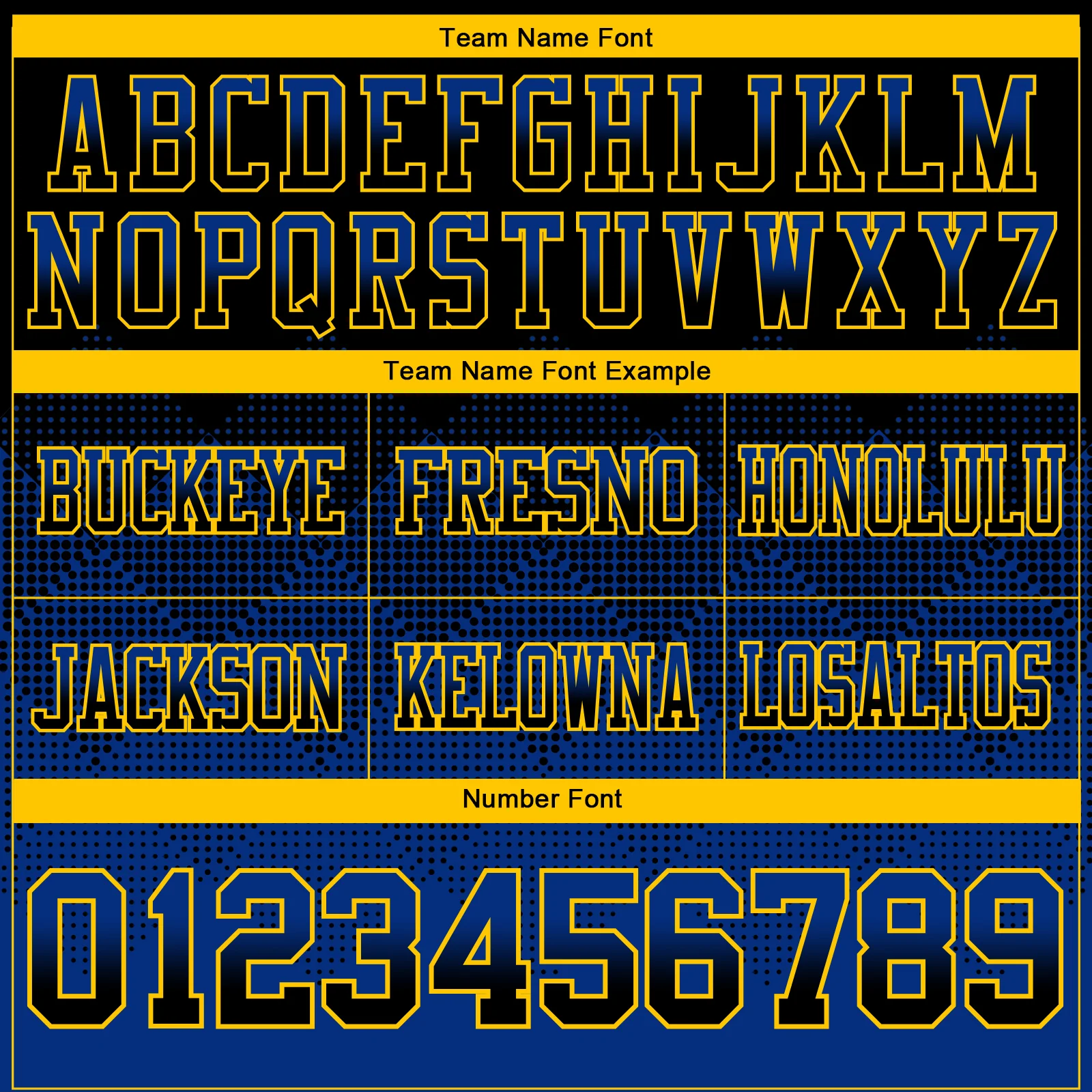 Custom Black Royal-Yellow Authentic Gradient Square Shape Flag Football Jersey - Image 3