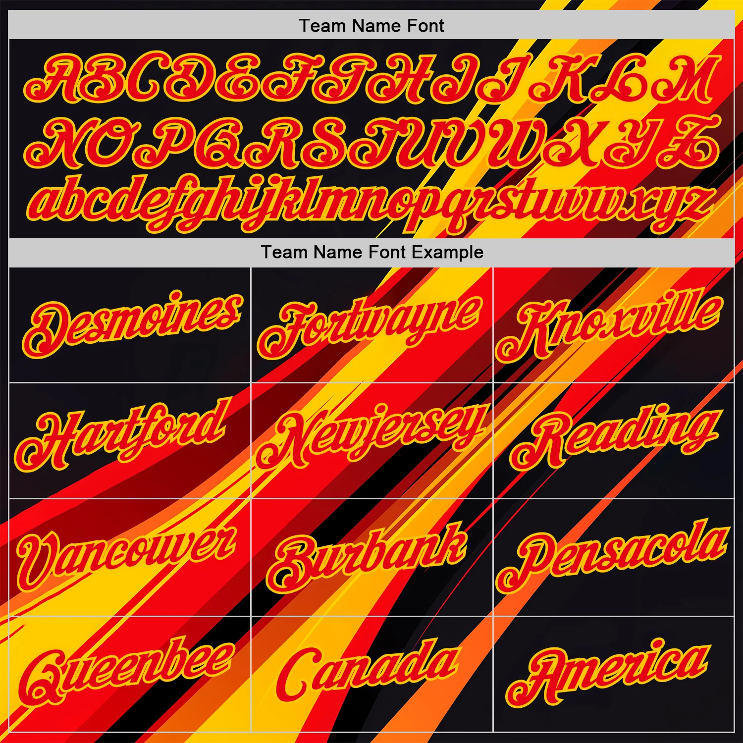 Custom Black Fire Red-Yellow 3D Pattern Design Line Sportswear Performance T-Shirt - Image 3