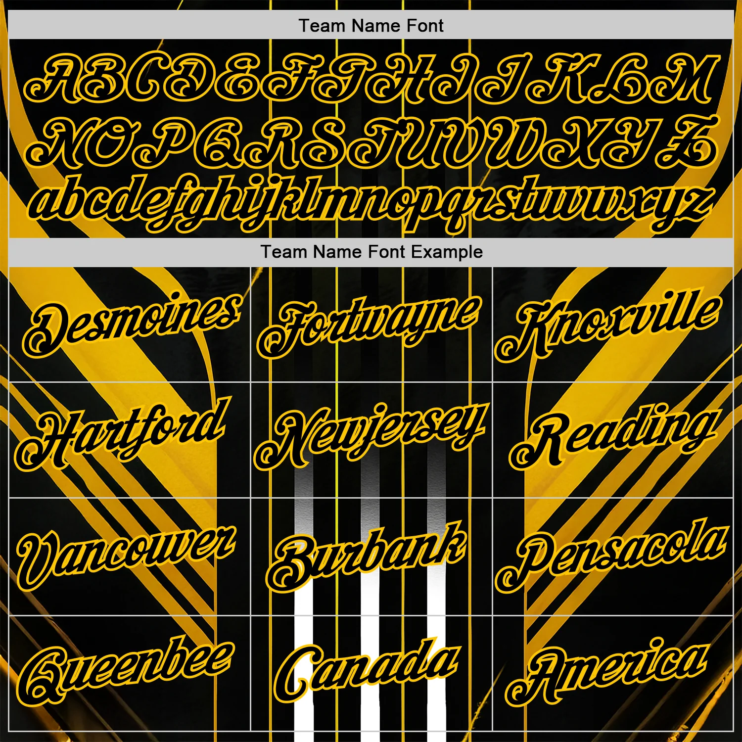 Custom Black Yellow 3D Pattern Design Germany Stripe Sportswear Performance T-Shirt - Image 3