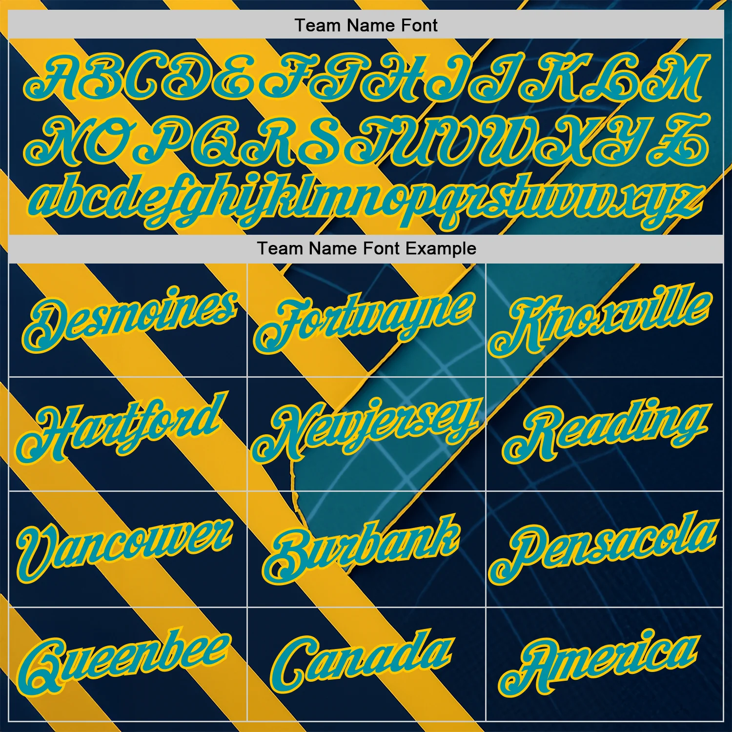 Custom Blue Teal-Yellow 3D Pattern Design Brazil Geometric Shape Sportswear Performance T-Shirt - Image 3