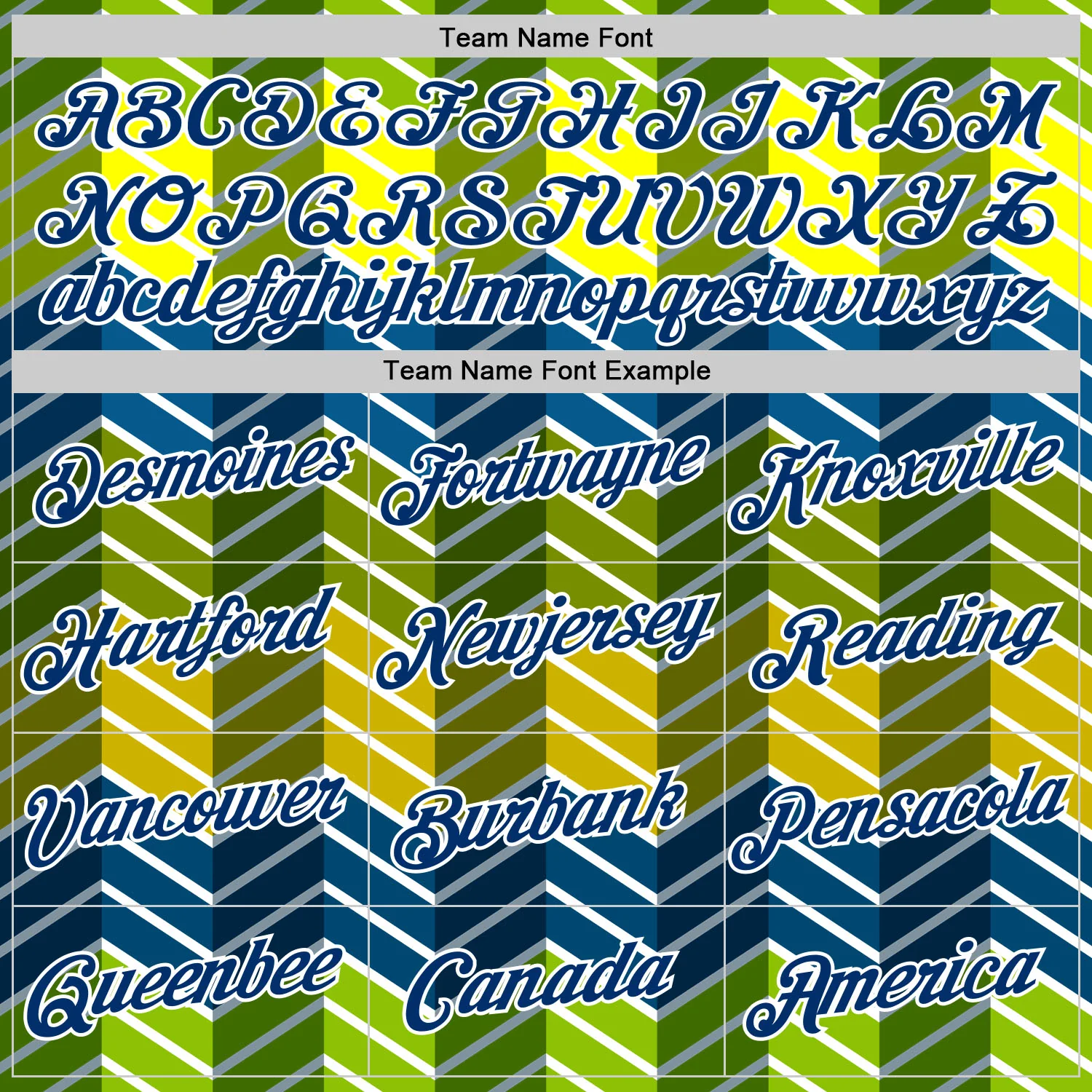 Custom Blue US Navy Blue Yellow Green-White Brazil Zigzag Geometric Shape Soccer Jersey Performance T-Shirt - Image 3