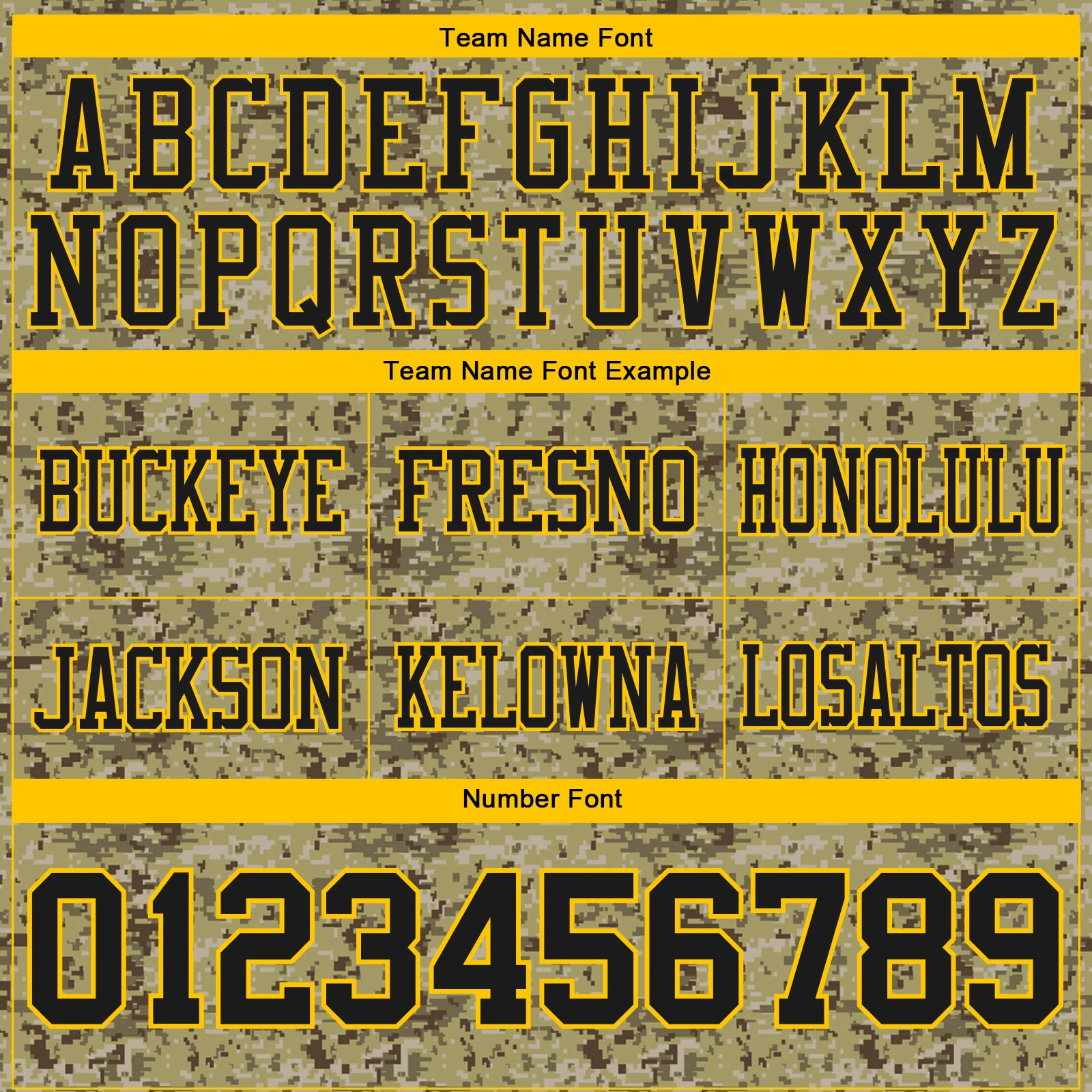 Custom Camo Black-Yellow 3D Pattern Salute To Service Authentic Football Jersey - Image 4