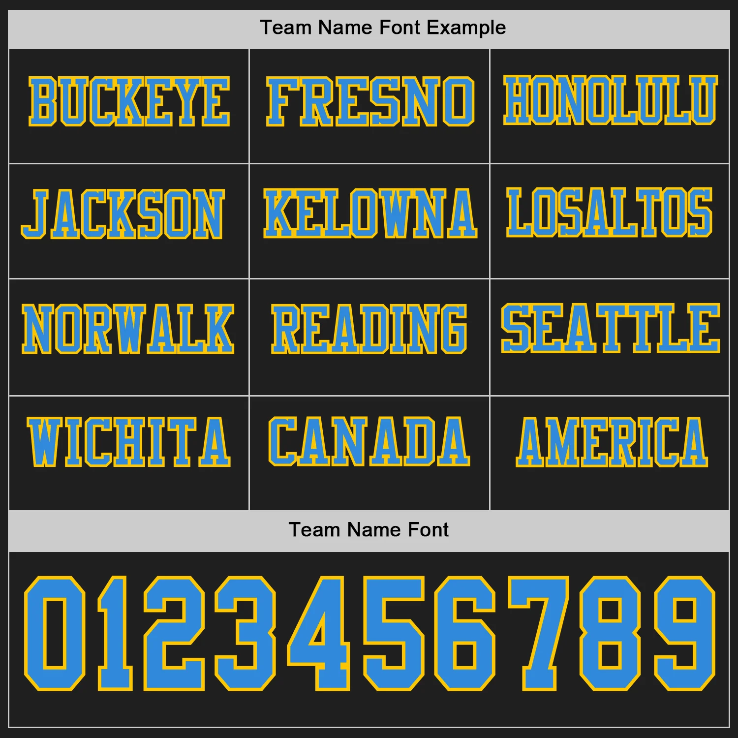 Custom Black Powder Blue-Yellow Long Sleeve Authentic Football Jersey - Image 3