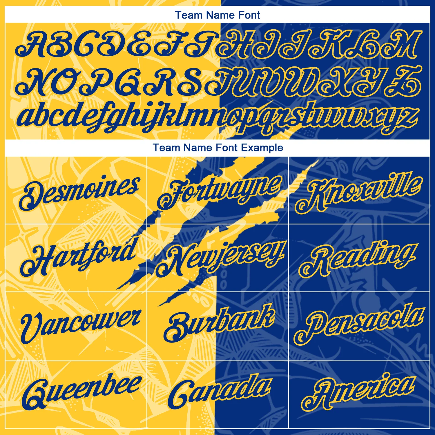 Custom Graffiti Pattern Royal-Yellow Scratch 3D Performance T-Shirt - Image 3