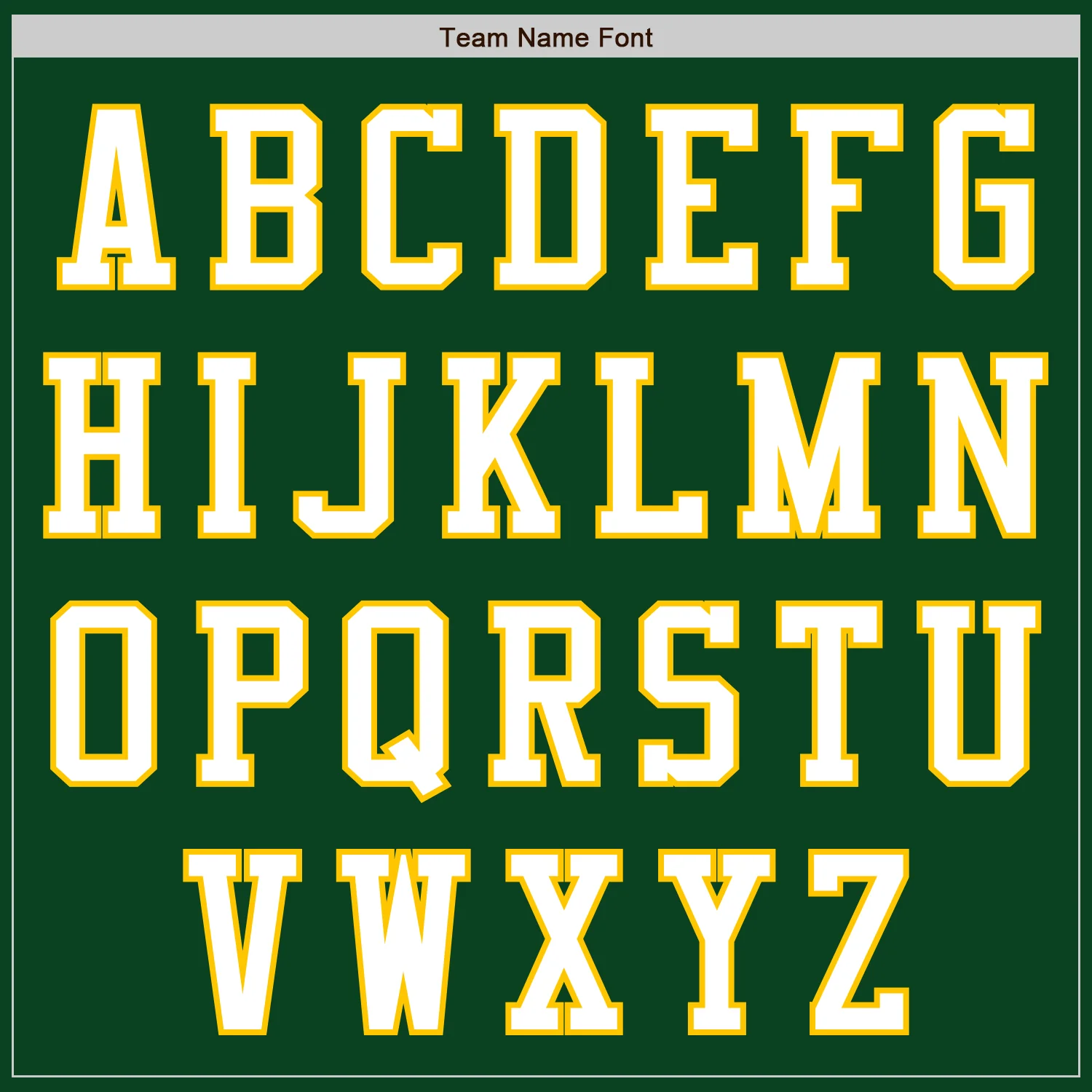 Custom Green White-Yellow Authentic Baseball Jersey - Image 3