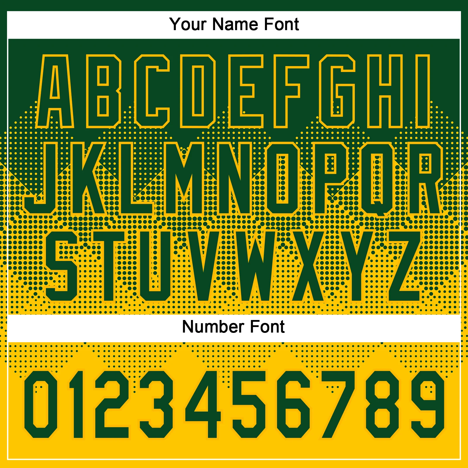 Custom Green Yellow 3D Gradient Square Shape Two-Button Unisex Softball Jersey - Image 5