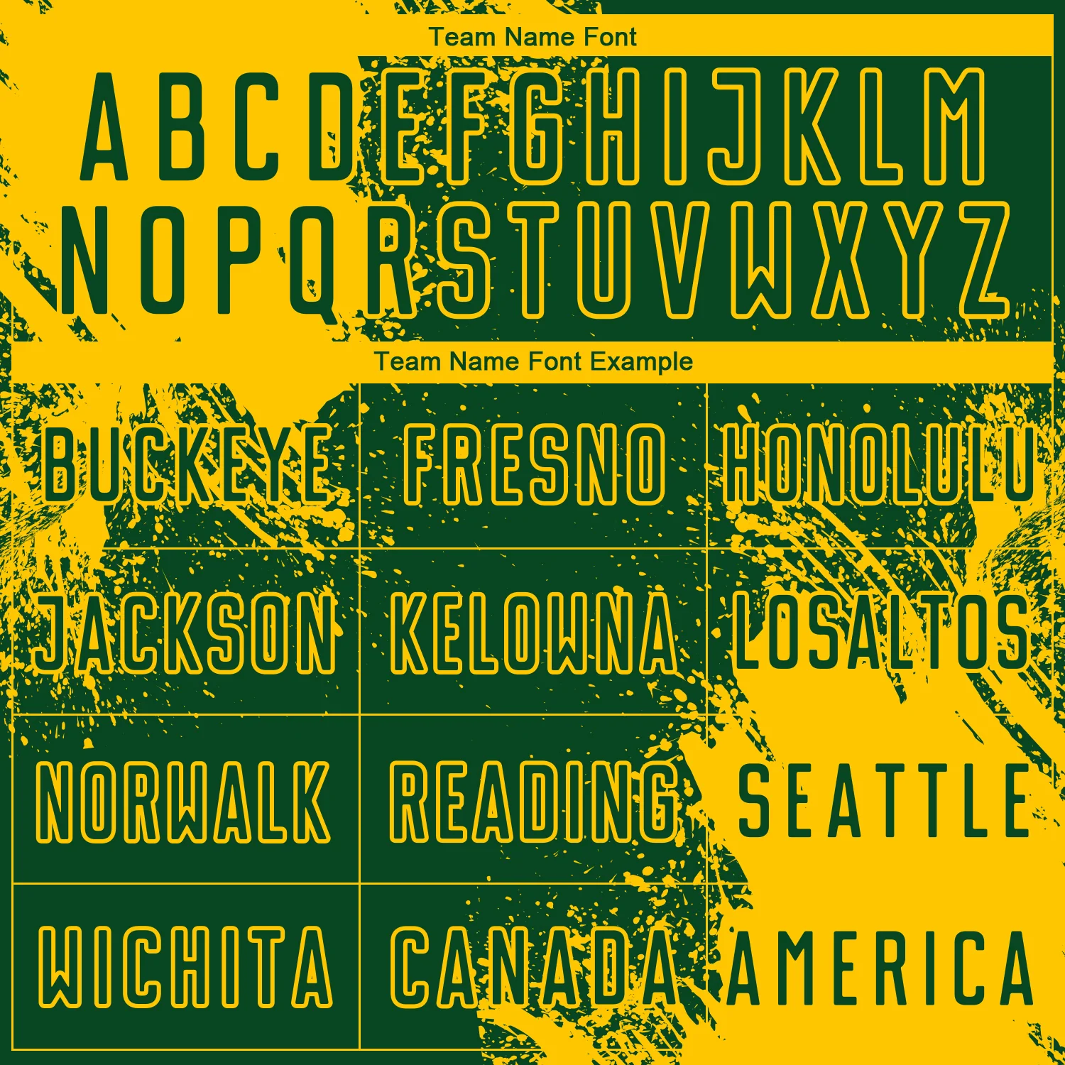 Custom Green Yellow Abstract Brush Stroke Sports Sublimation Soccer Uniform Jersey - Image 5