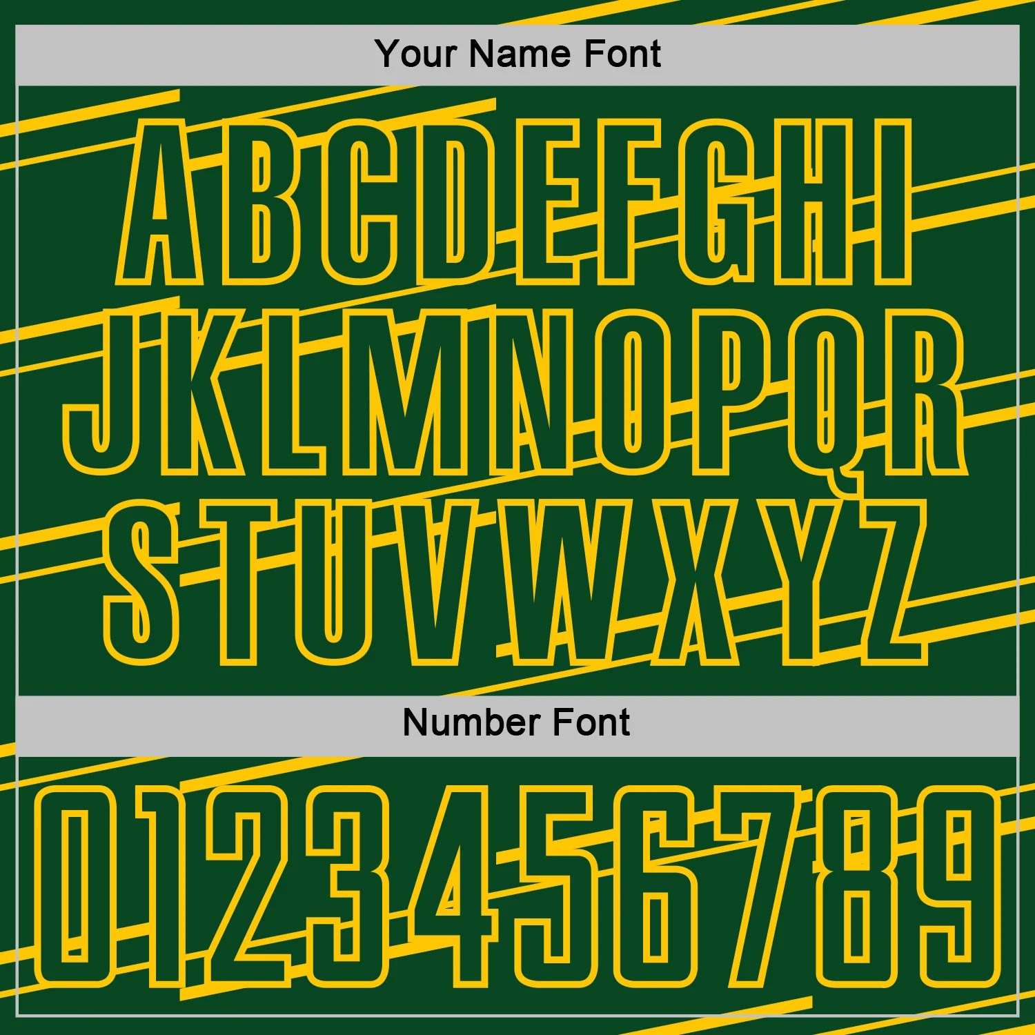 Custom Green Yellow Diagonal Pinstripes Lines Sports Sublimation Soccer Uniform Jersey - Image 6