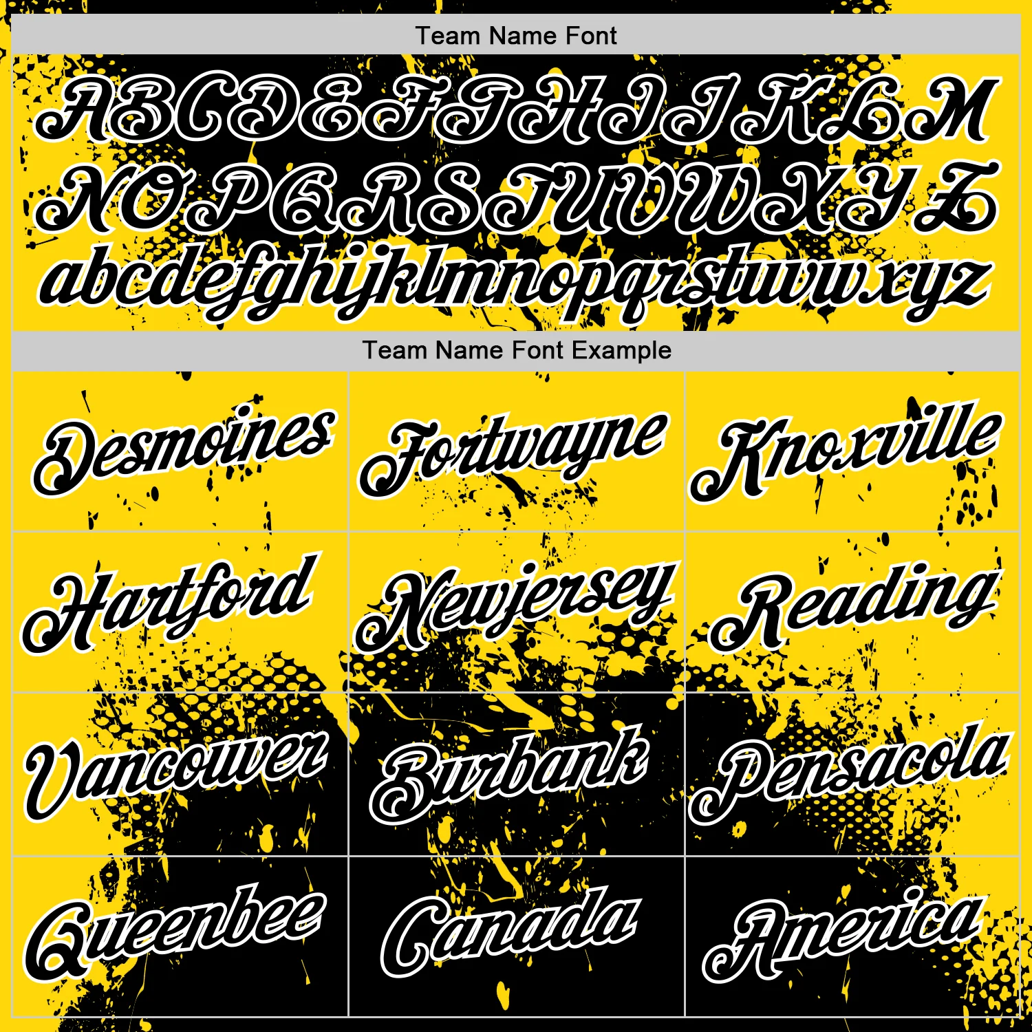 Custom Stitched Black Yellow-White 3D Pattern Design Abstract Splatter Grunge Art Sports Pullover Sweatshirt Hoodie - Image 3