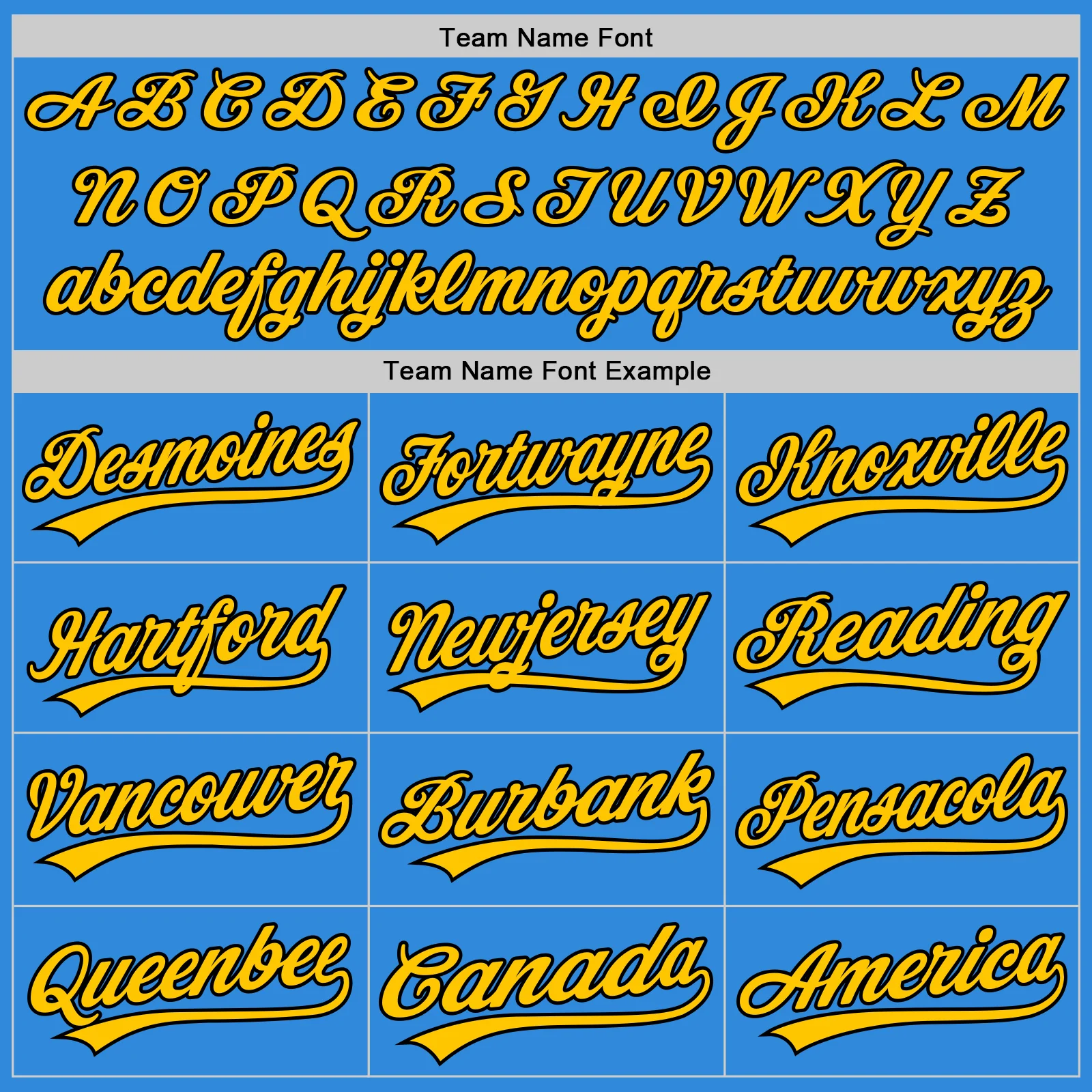 Custom Stitched Powder Blue Black-Yellow Baseball Pullover Sweatshirt Hoodie - Image 3