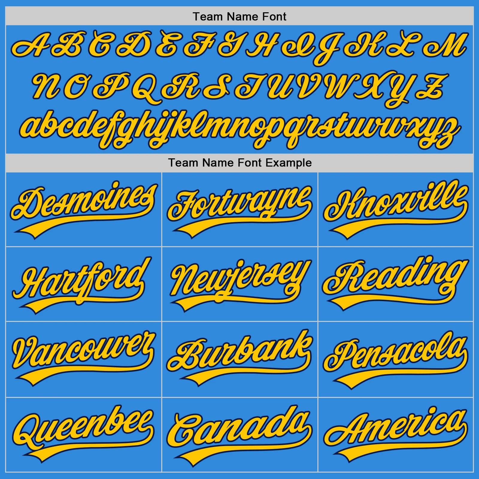Custom Stitched Powder Blue Navy-Yellow Baseball Pullover Sweatshirt Hoodie - Image 3