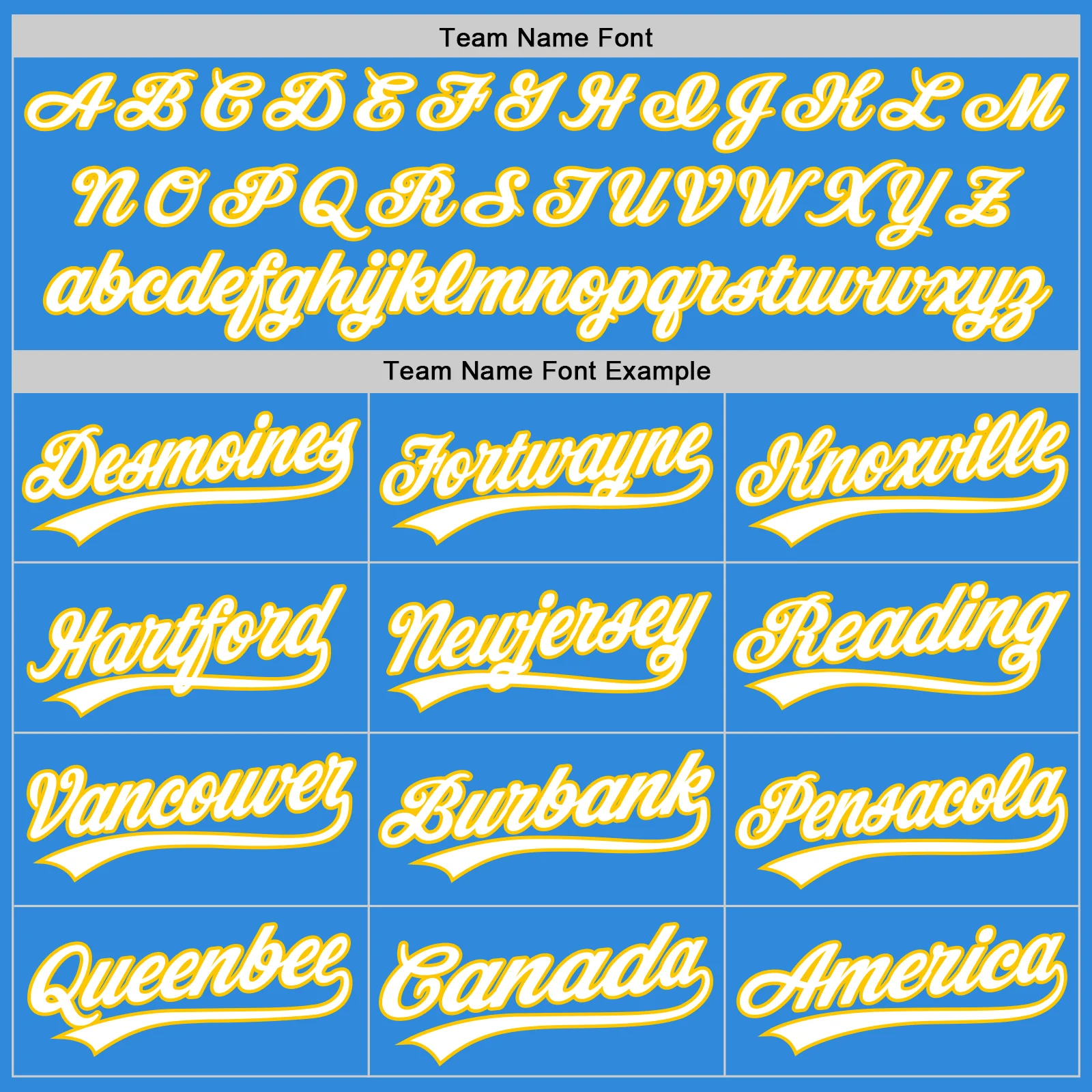 Custom Stitched Powder Blue White-Yellow Baseball Pullover Sweatshirt Hoodie - Image 3