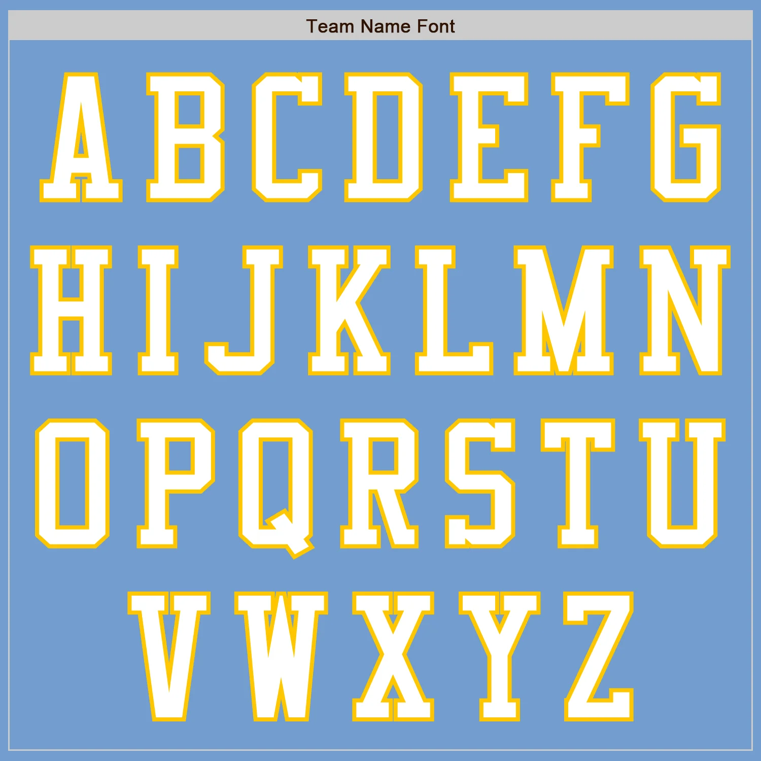 Custom Light Blue White-Yellow Authentic Baseball Jersey - Image 3