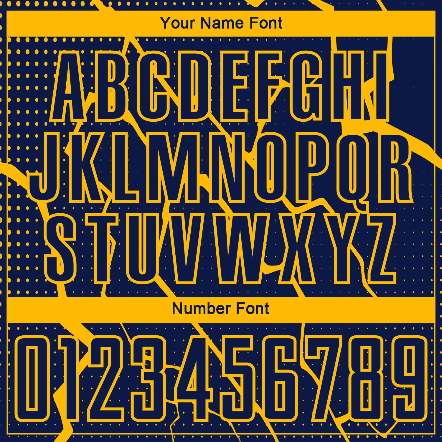 Custom Navy Yellow Lightning Sublimation Soccer Uniform Jersey - Image 6
