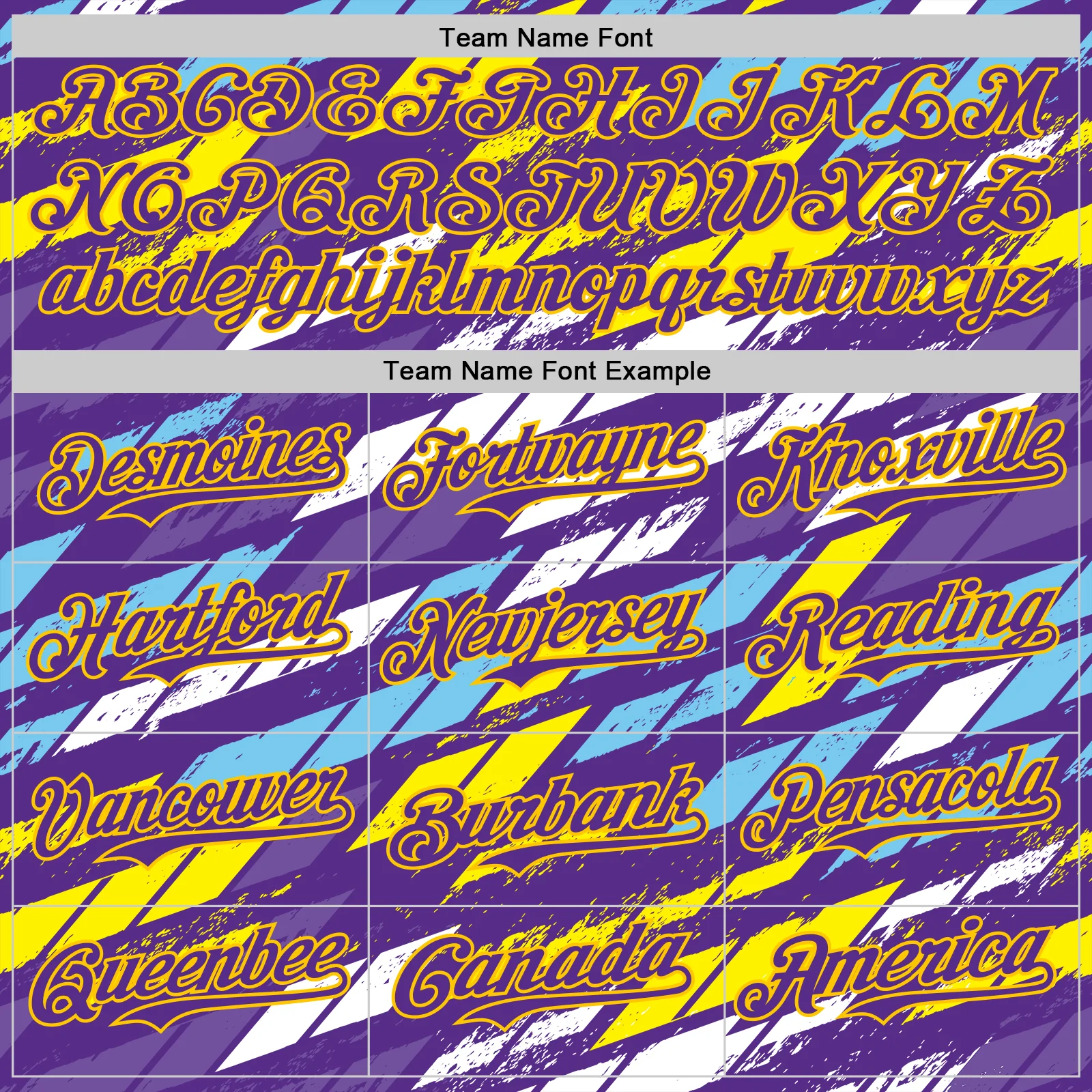 Custom Purple Yellow-Blue Car Racing Formula Auto Motorsport Authentic Baseball Jersey - Image 4