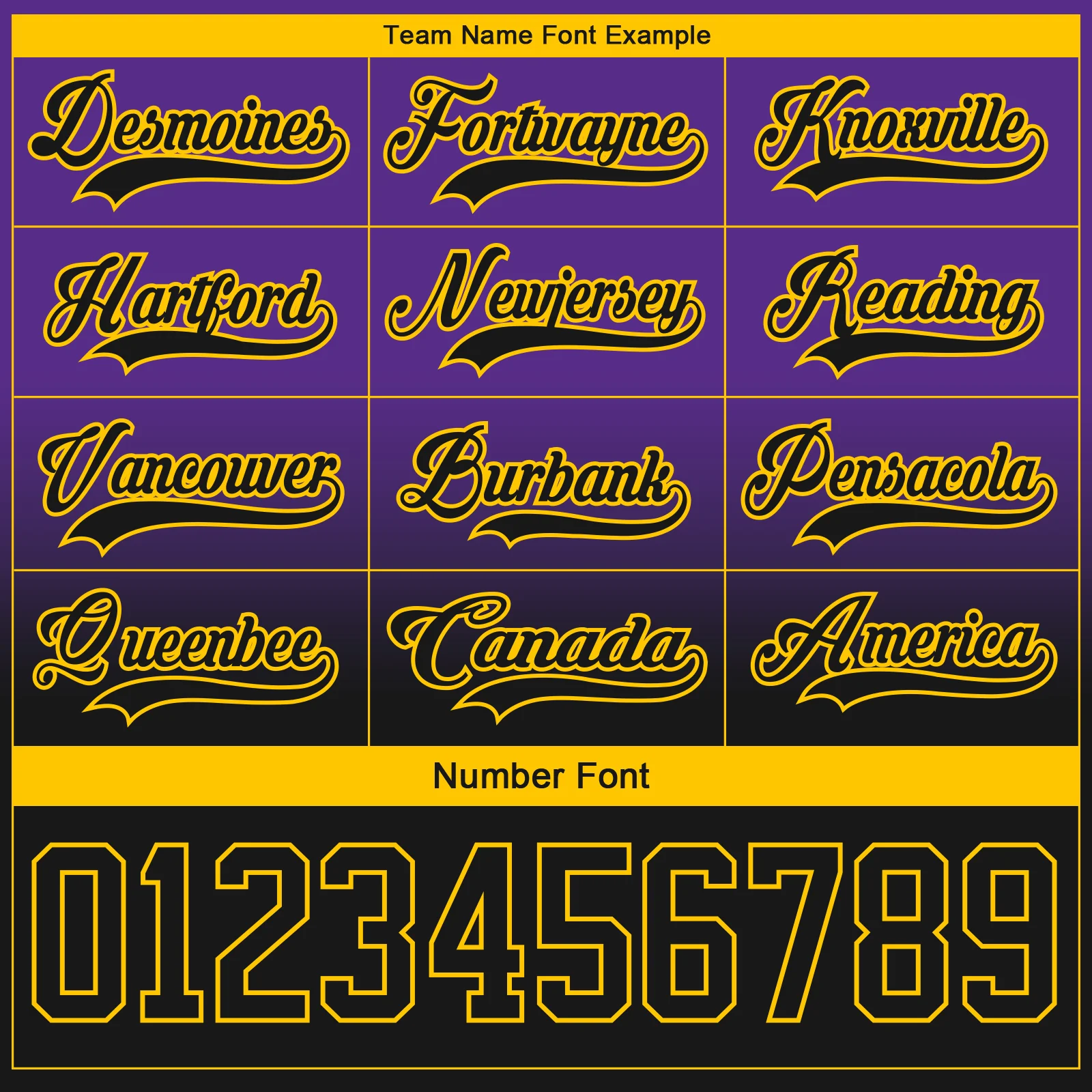 Custom Purple Black-Yellow Fade Fashion Hockey Lace Neck Jersey - Image 6