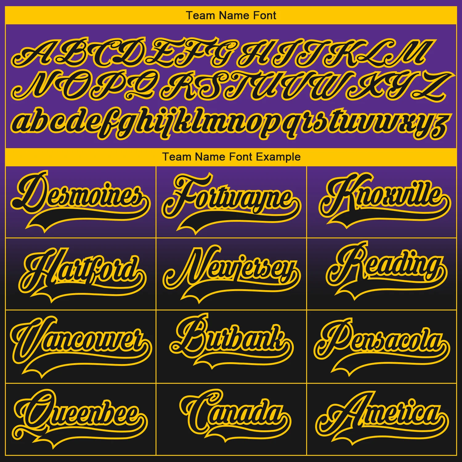Custom Purple Black-Yellow Fade Fashion Hockey Lace Neck Jersey - Image 7