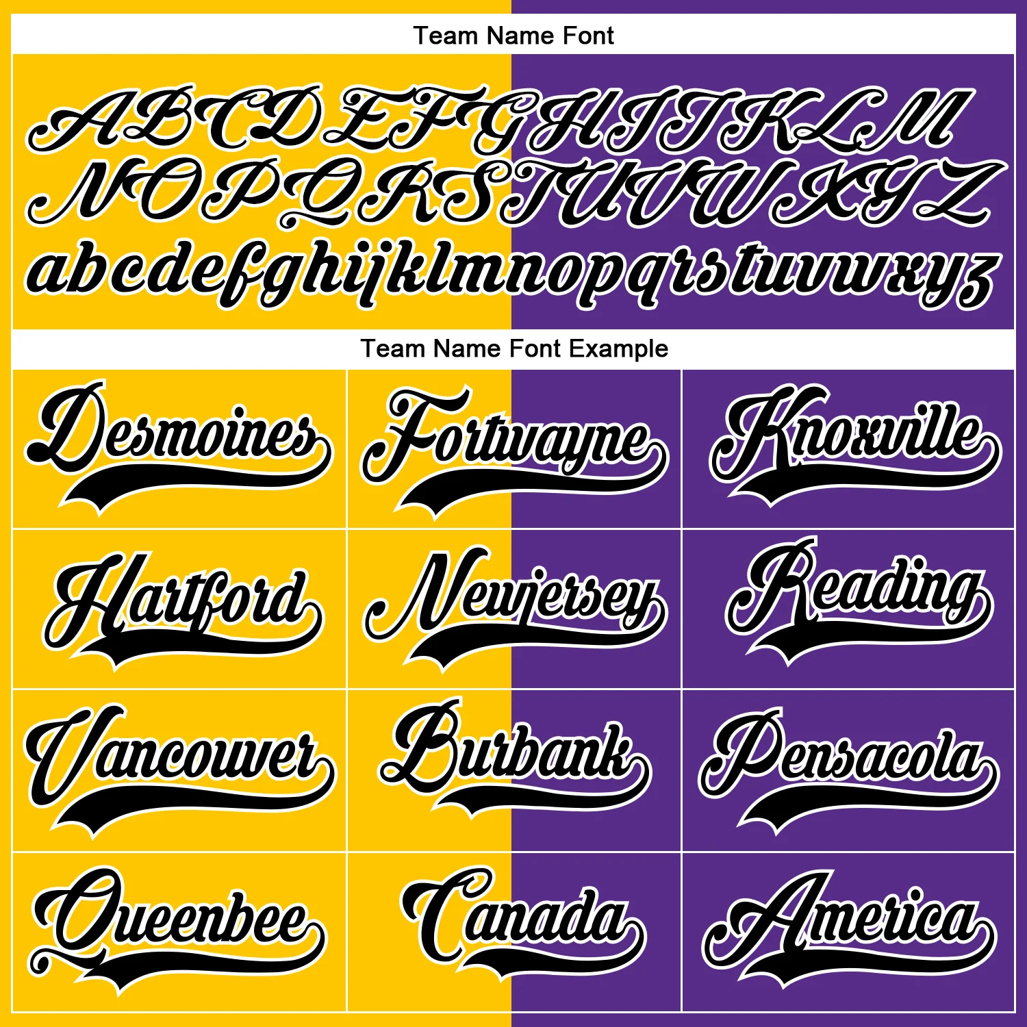 Custom Purple Black Yellow-White Split Fashion Hockey Lace Neck Jersey - Image 6