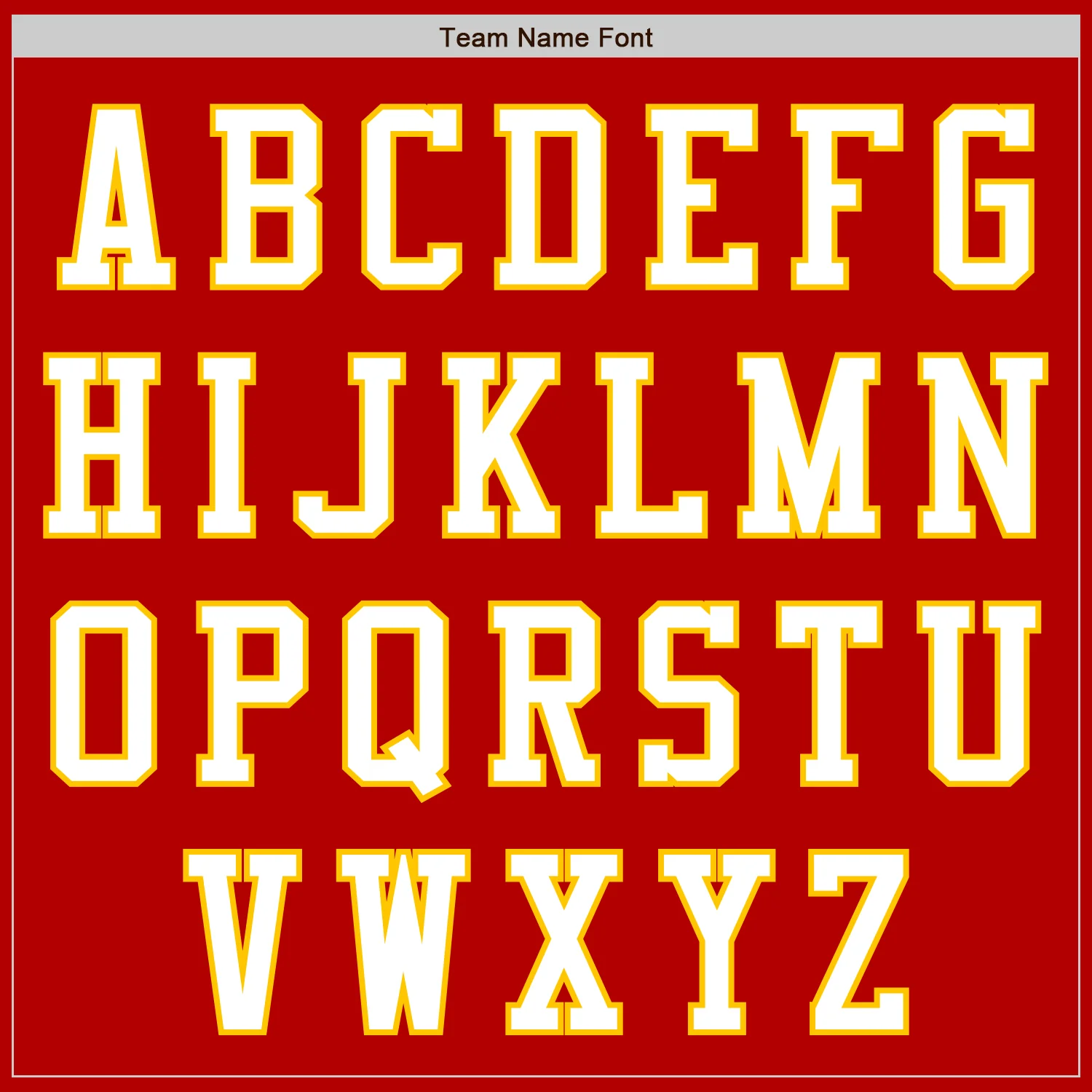 Custom Red White-Yellow Authentic Baseball Jersey - Image 3