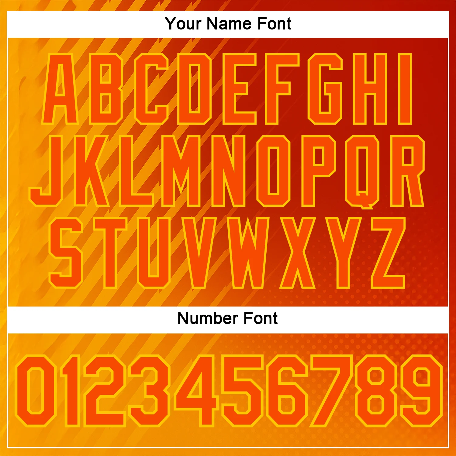 Custom Red Orange-Yellow 3D Pattern Design Spain Sportswear Performance T-Shirt - Image 4