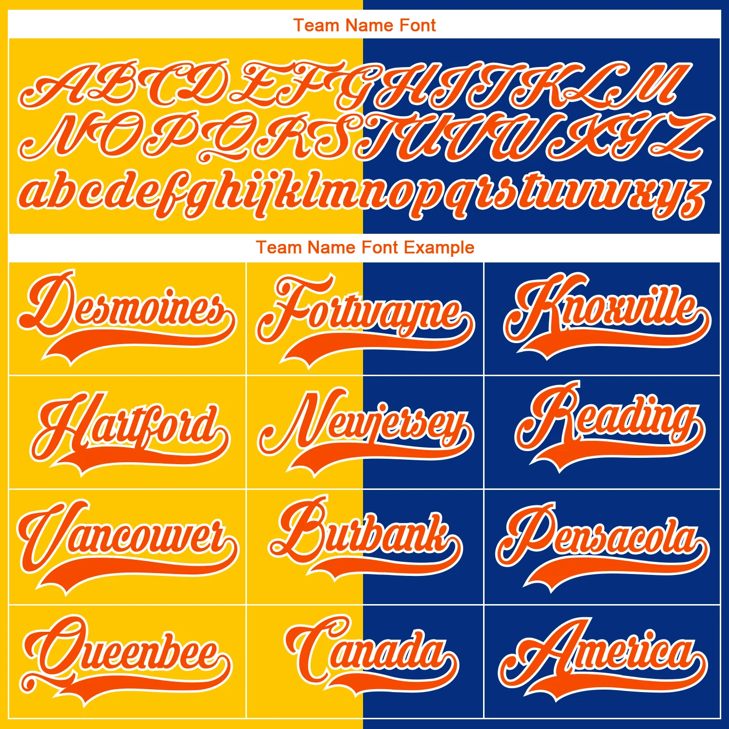 Custom Royal Orange Yellow-White Split Fashion Hockey Lace Neck Jersey - Image 6