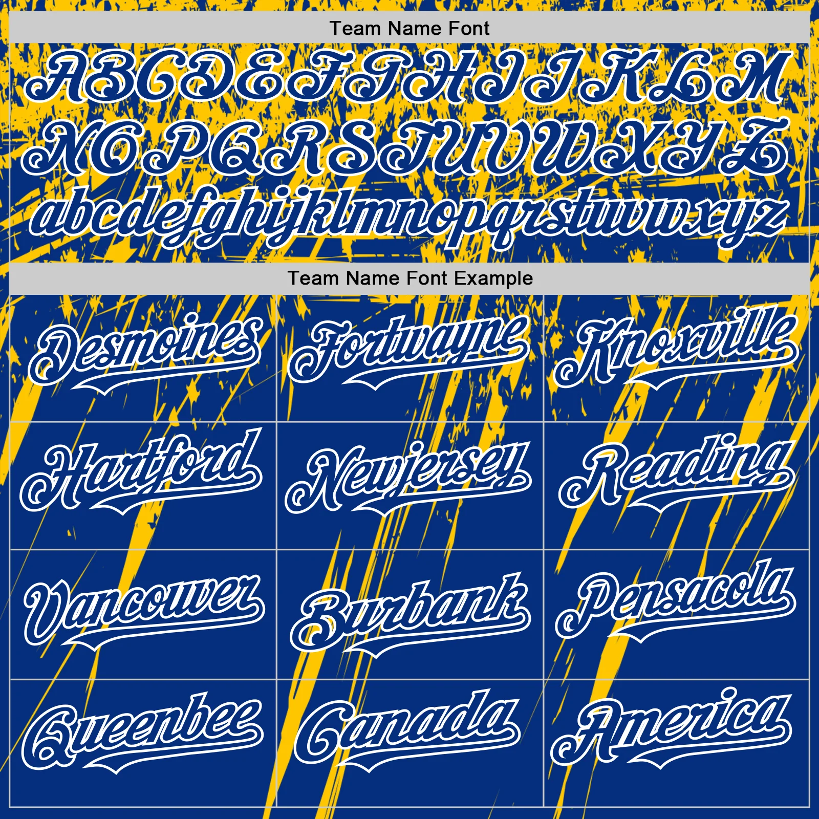 Custom Royal Yellow-White Splash Bomber Full-Snap Varsity Letterman Hoodie Jacket - Image 5