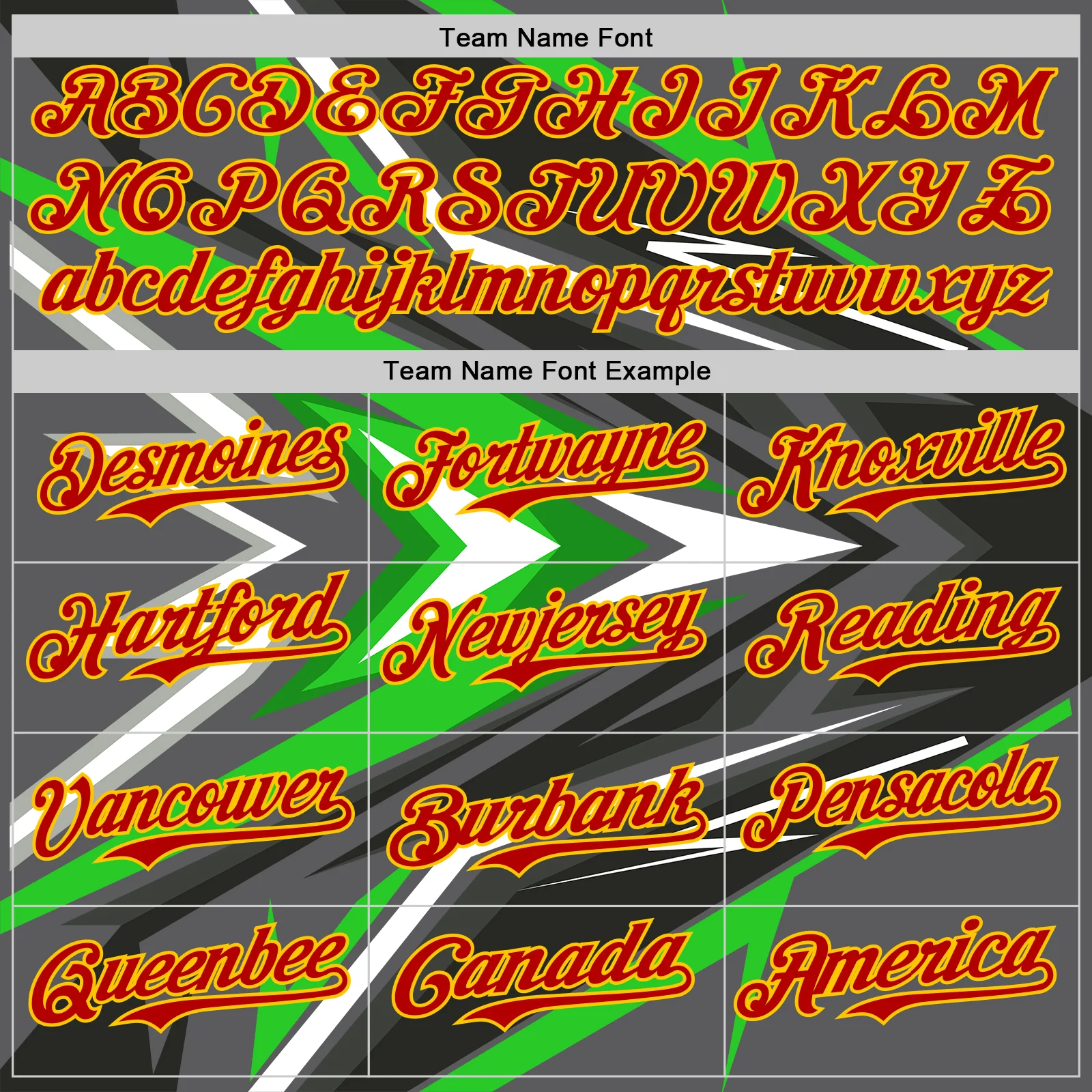 Custom Steel Gray Red Yellow Green-White Car Racing Formula Auto Motorsport Authentic Baseball Jersey - Image 4