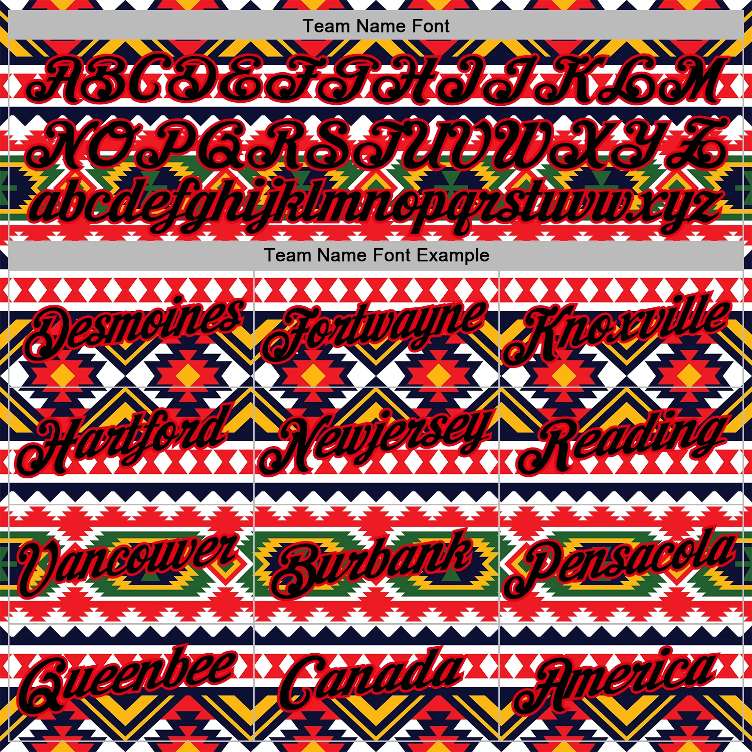 Custom Stitched White Black Yellow Green-Fire Red 3D Mexico Aztec Pattern Sports Pullover Sweatshirt Hoodie - Image 3