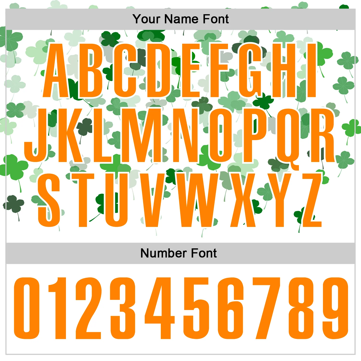 Custom White Bay Orange-Yellow 3D St. Patrick's Day Shamrock Performance Polo Shirt - Image 5